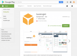 bookingkit Anbieter-App Google Play Store