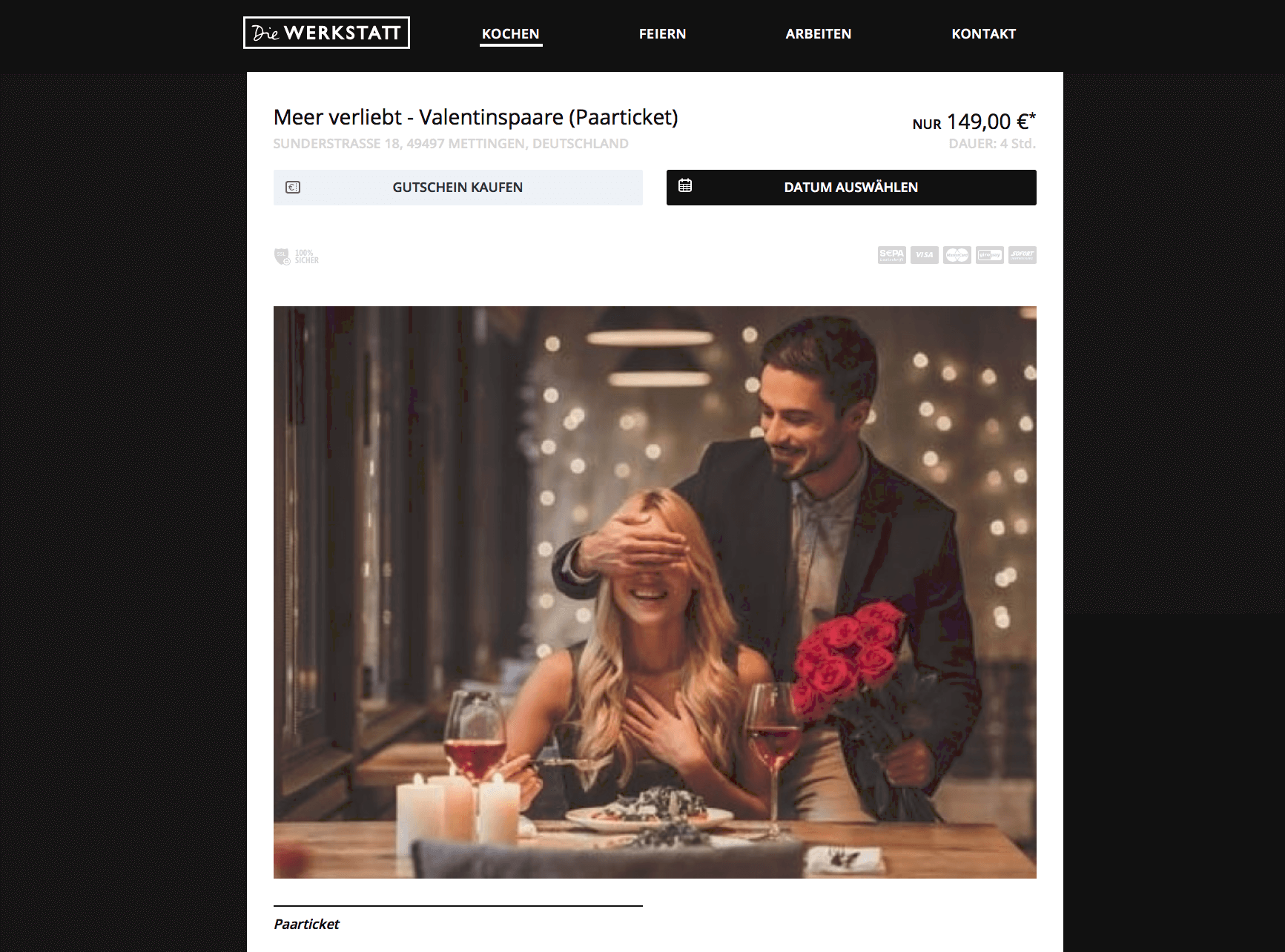 Valentinstag Beispiele