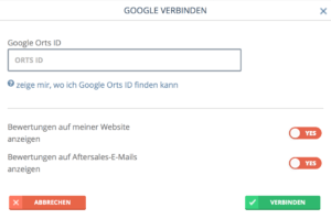 bookingkit-Kundenbewertungen-Tripadvisor-Google-Facebook-Verbinden-Google