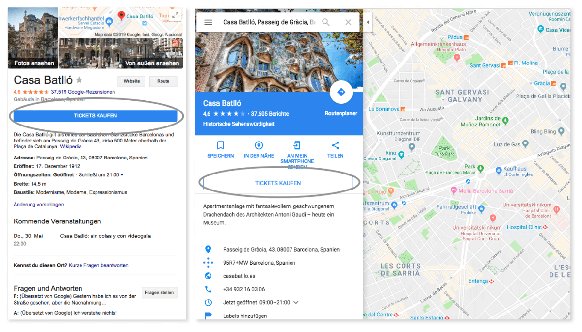 bookingkit Buchungssystem - Reserve with Google