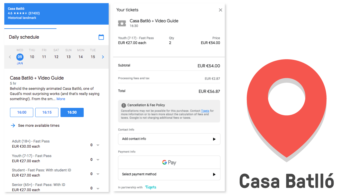 bookingkit Buchungssystem - Reserve with Google