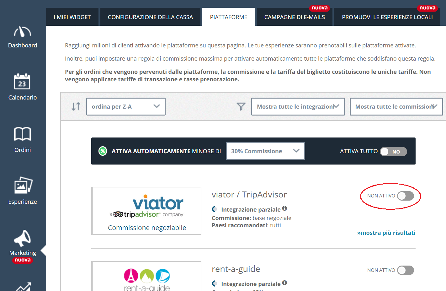 bookingkit - integrazione tripadvisor