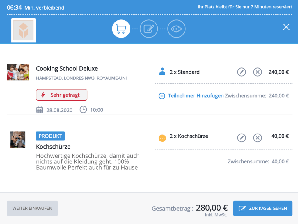 Mehr Buchungen an Weihnachten trotz Corona Kochschule